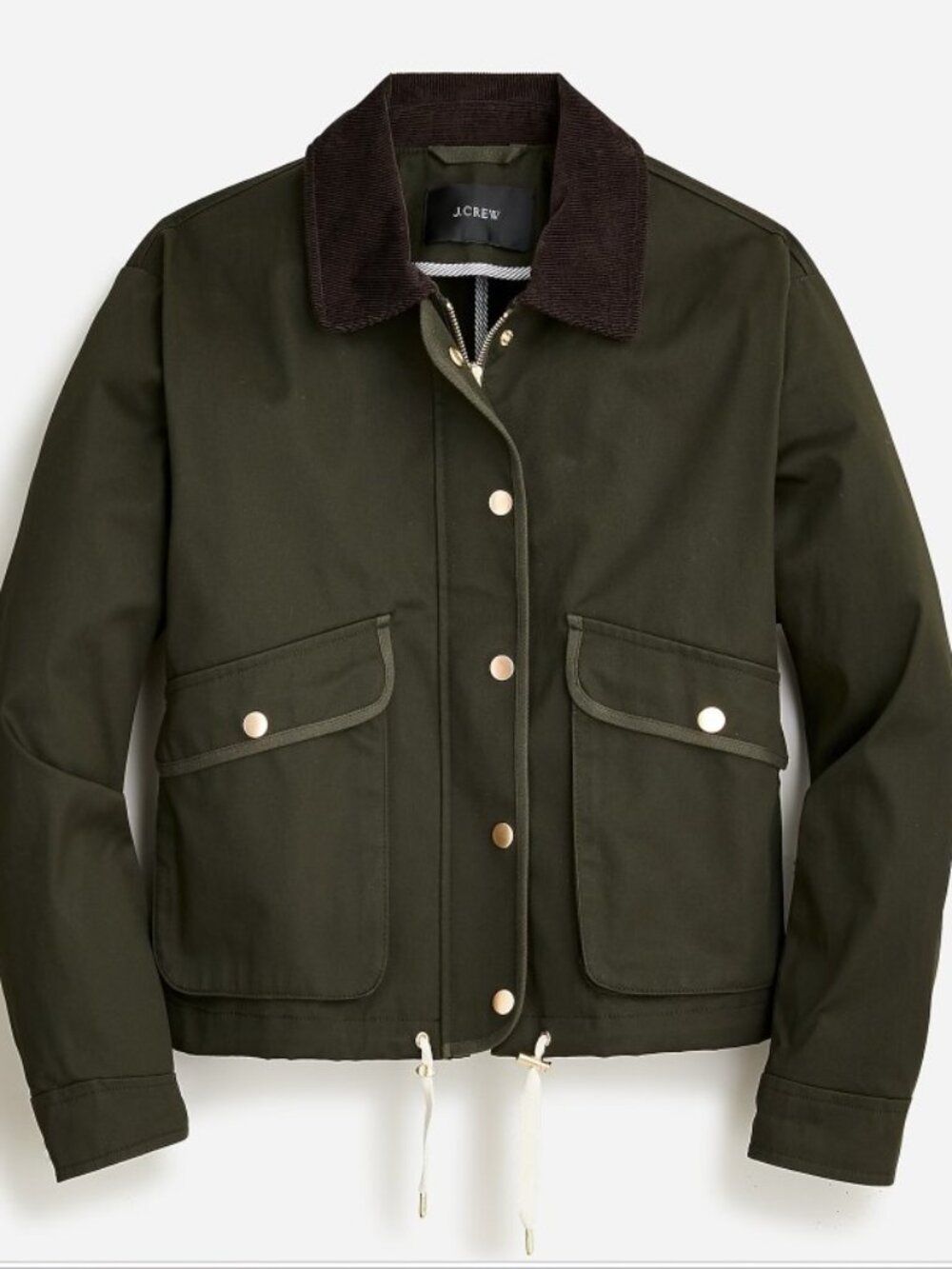 J.Crew Cropped Barn Jacket